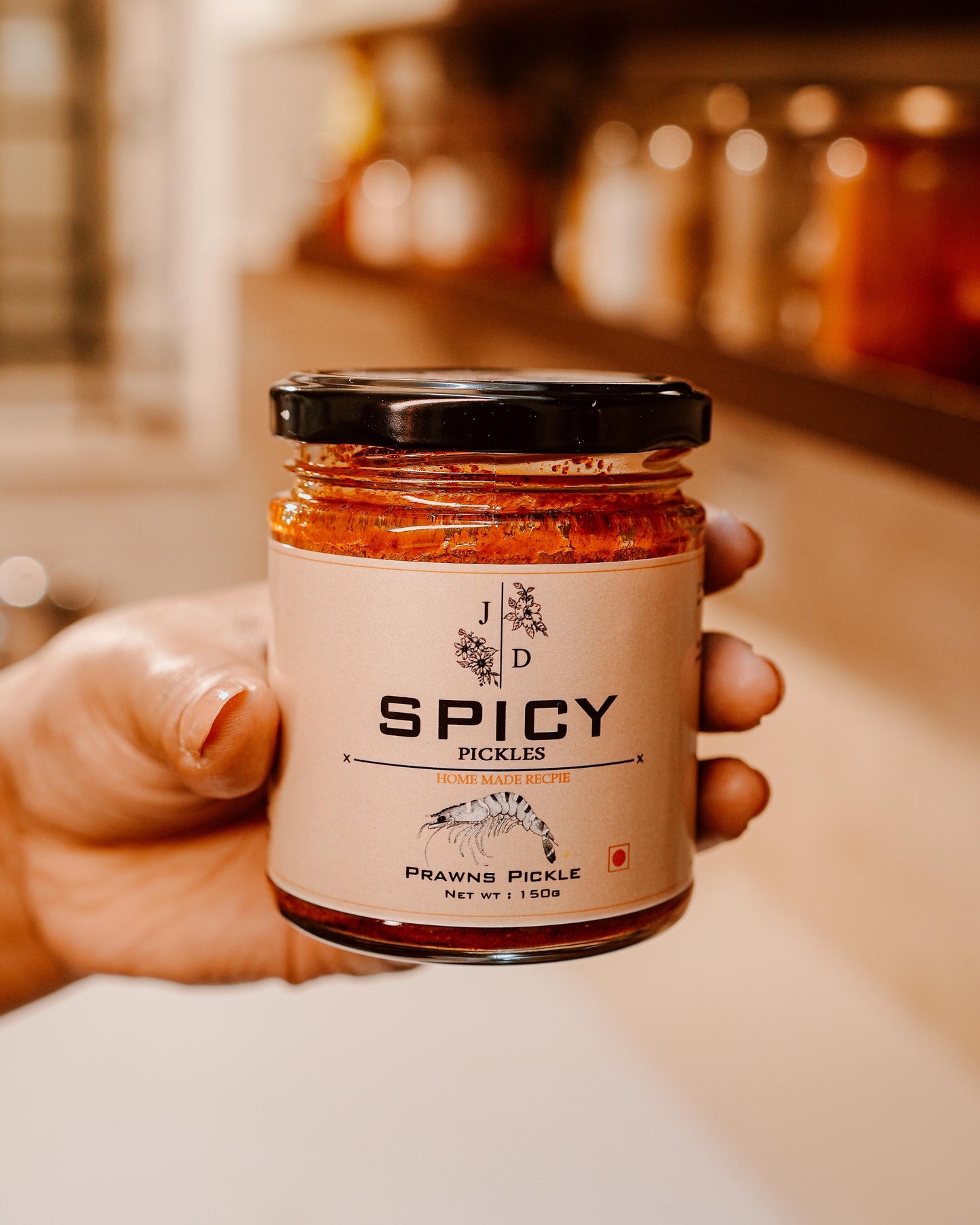Prawns Pickle 150g