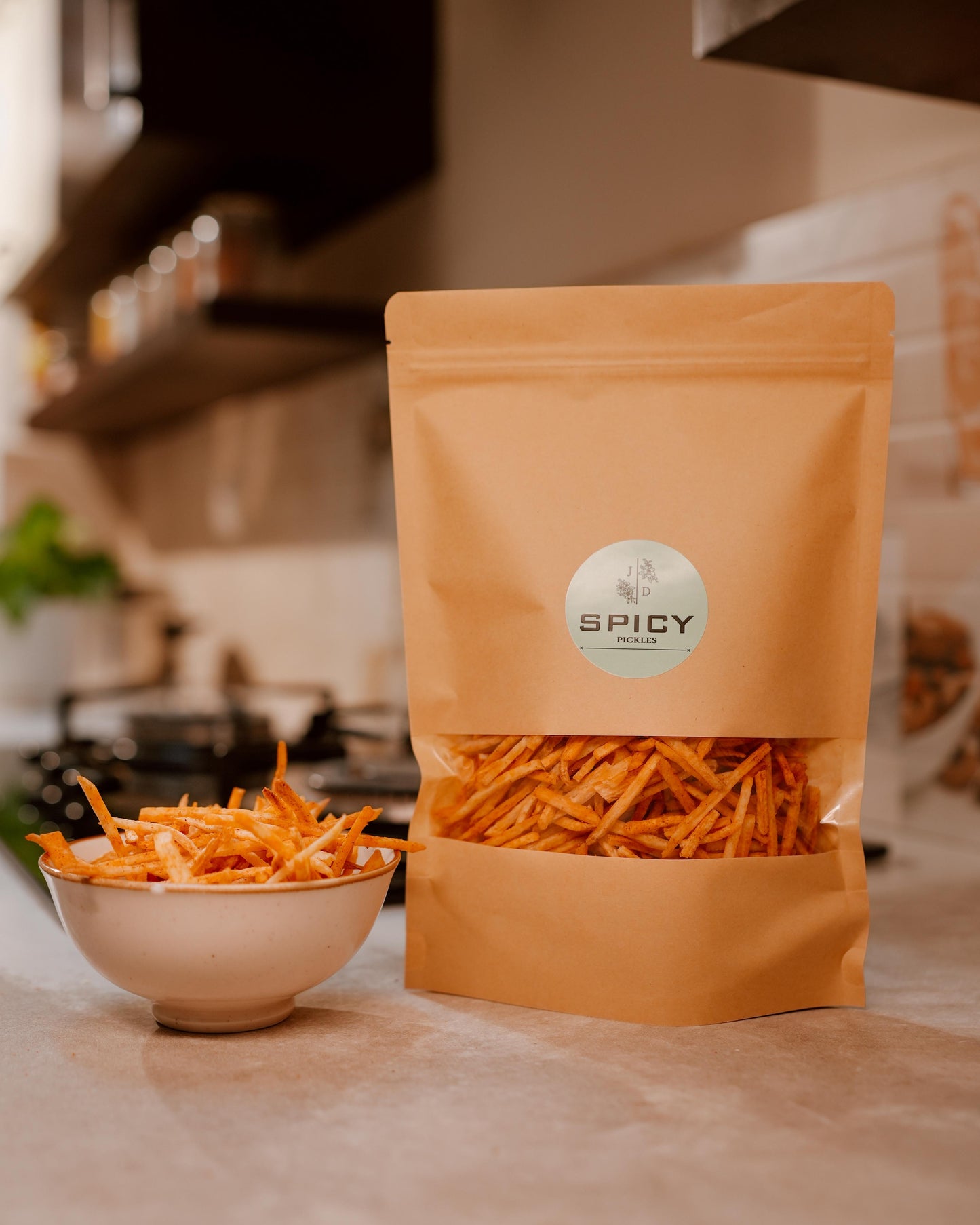 Kerala Tapioca Chips - Sticks (250g, 500g, 1kg)