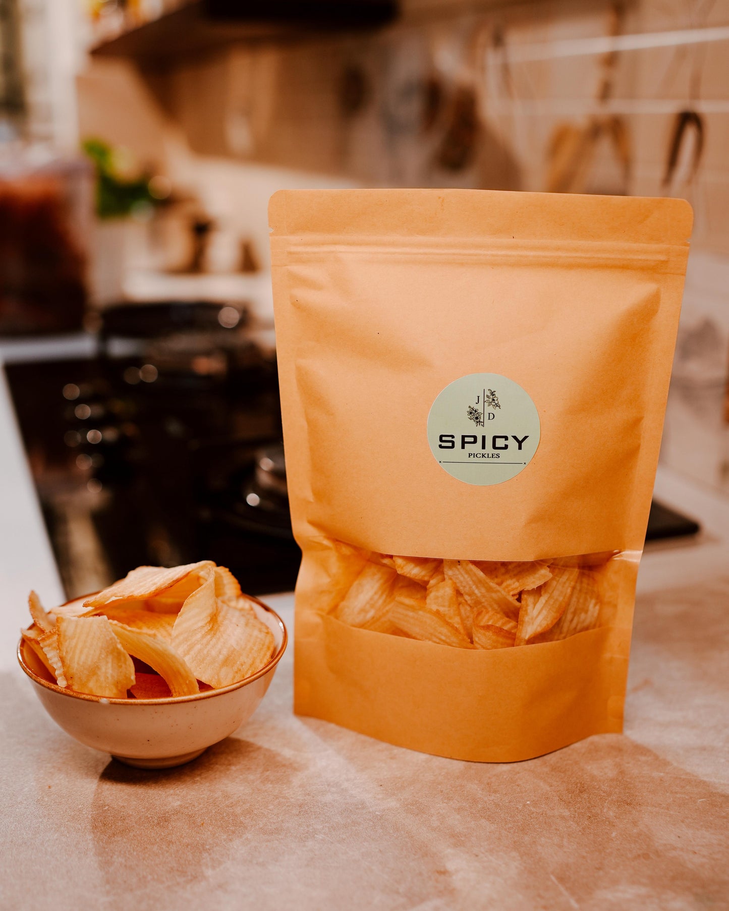 Kerala Tapioca Chips - Authentic Crunchy Delight (150g, 300g)